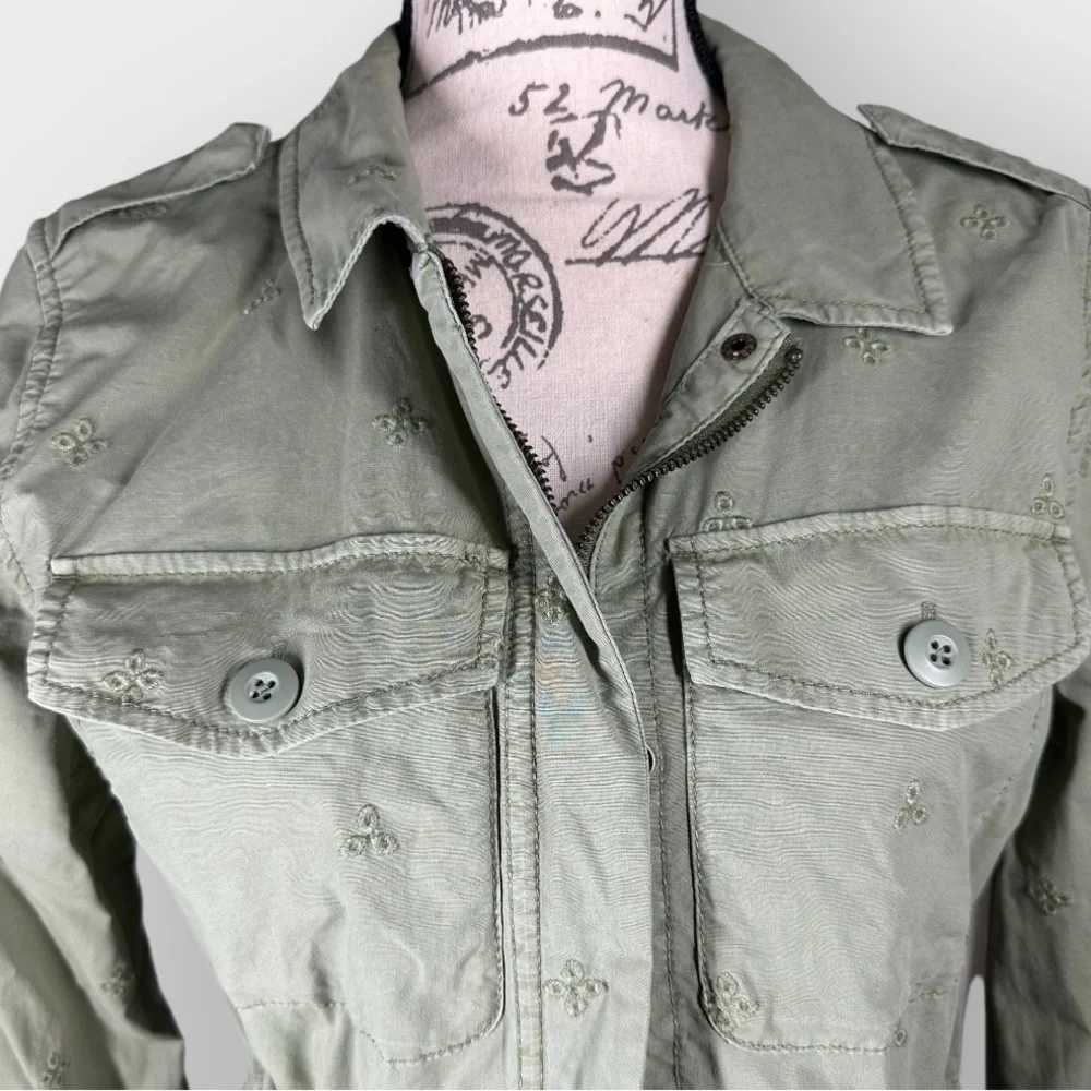 Sanctuary, Green Utility Jacket, Size XS